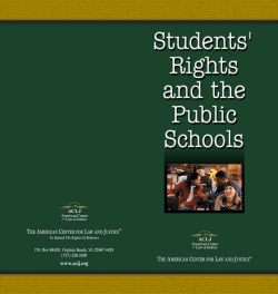 Student Rights Handbook
