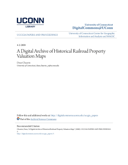 A Digital Archive of Historical Railroad Property Valuation Maps