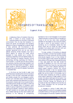 theories of translation