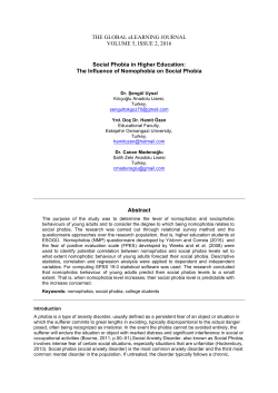 The Influence of Nomophobia on Social Phobia