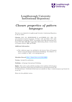 Closure properties of pattern languages