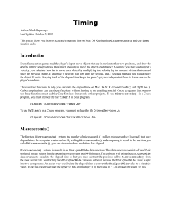 Timing - Me and Mark Publishing