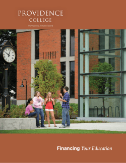 Financing Your Education