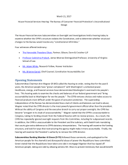 to the ERiS Group Hearing Report