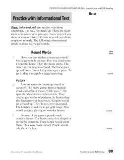 Practice with Informational Text