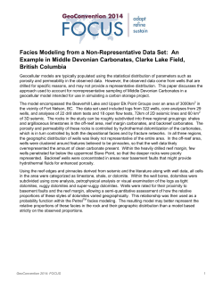 Facies Modeling from a Non-Representative Data