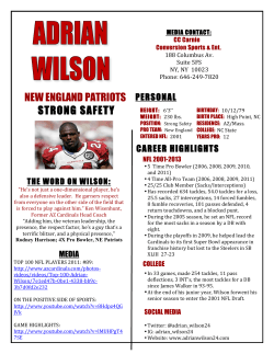 NEW ENGLAND PATRIOTS STRONG SAFETY