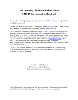 International Student Handbook - University of Richmond School of