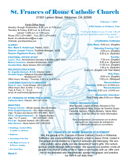 St. Frances of Rome Catholic Church