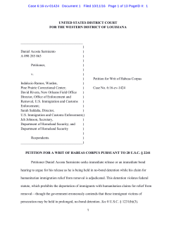 groundbreaking habeas corpus lawsuit