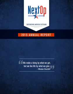 2015 annual report