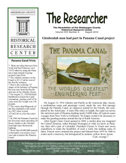 Glenbeulah man had part in Panama Canal project