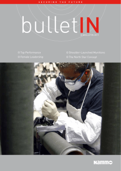 Nammo Bulletin 2011