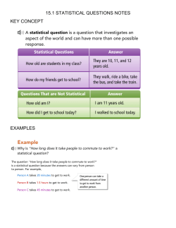 15.1 statistical questions notes key concept examples