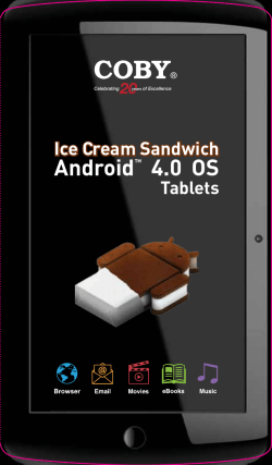 AndroidTM 4.0 OS