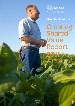 2011 Oceania Report