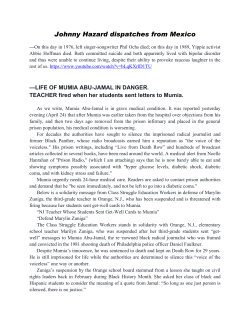 Johnny Hazard dispatches from Mexico