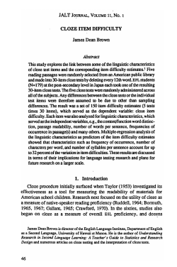 1. Introduction - JALT Publications