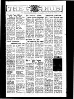 Fifty Six Pints of Blood Red Cross Fund Chairman Collected Here