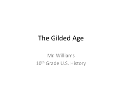The Gilded Age