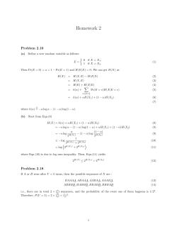 Homework 2 - Ece.umd.edu