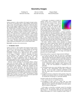 Geometry images - Semantic Scholar