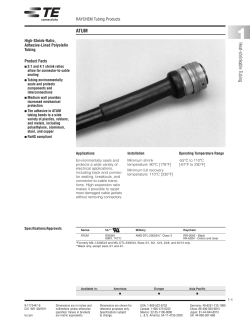Tubing Product Catalog
