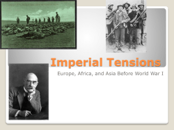 Imperial Tensions