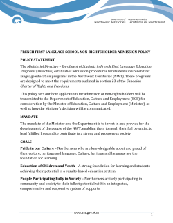 FRENCH FIRST LANGUAGE SCHOOL NON