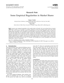 management science - Columbia Business School