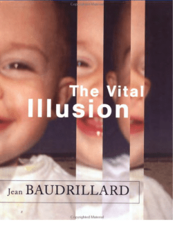 Baudrillard - Scoundrel Time