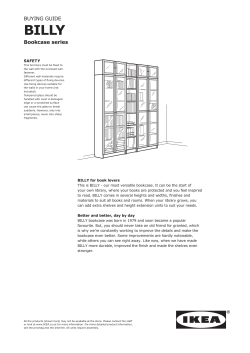Bookcase series