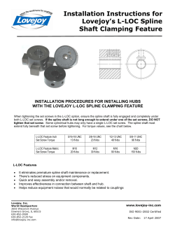 L-LOC Installation Instructions
