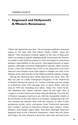 John Ford`s Stagecoach