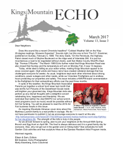 ECHO Mar 2017 - Kings Mountain Online
