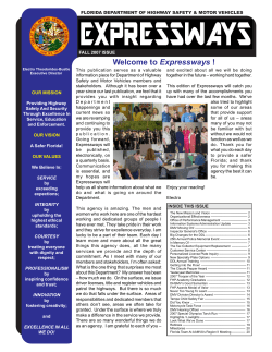Fall 2007 Issue - Florida Highway Safety and Motor Vehicles