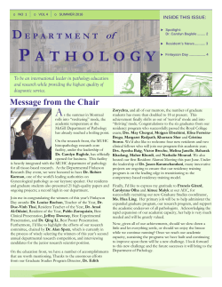pathology - McGill University