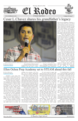 El Rodeo - vol 64 issue 7 - March 24, 2016