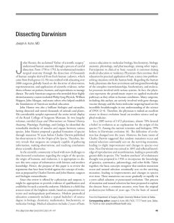 Dissecting Darwinism