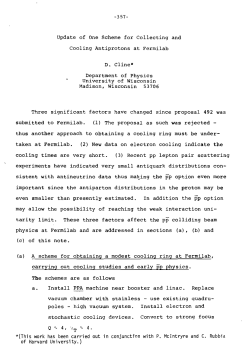 This work has been carried out in conjunction with P