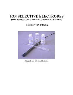 ion selective electrodes