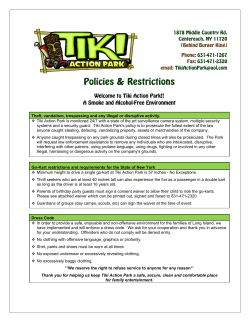 Theft, vandalism, trespassing and any illegal or disruptive activity