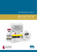 information about - New Zealand Blood Service