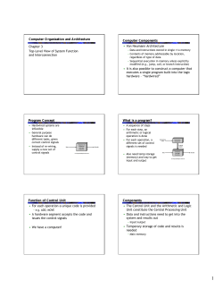Chapter 3 Top-Level View of System Function and Interconnection