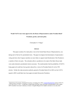 NAFTA counterfactual, February 2007