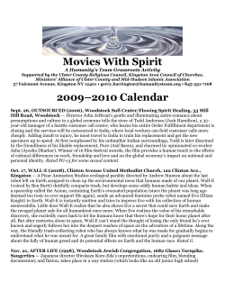 2009-10 - Movies with Spirit