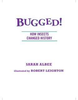 how insects changed history