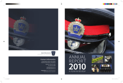Barrie Police Annual Report 2010