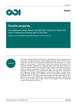 Double jeopardy - Overseas Development Institute