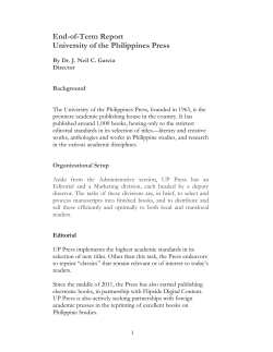 Books Published in 2011 - ovpaa